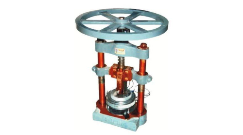 MANUAL HAND PRESS PAPER PLATE MACHINE 